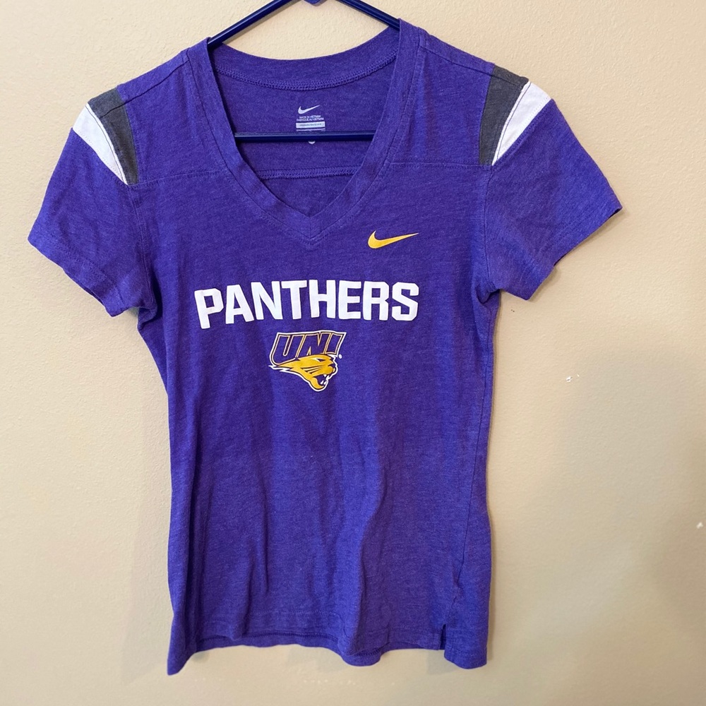 Nike womens touchdown tee 14731,23176 UNI panthers